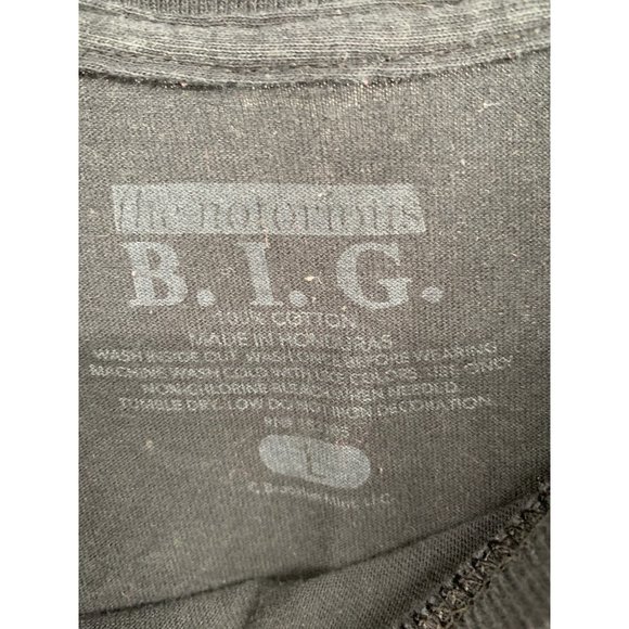 The Nority BIG The Nitorious Black Cotton T Shirt Short Sleeve - Picture 3 of 7